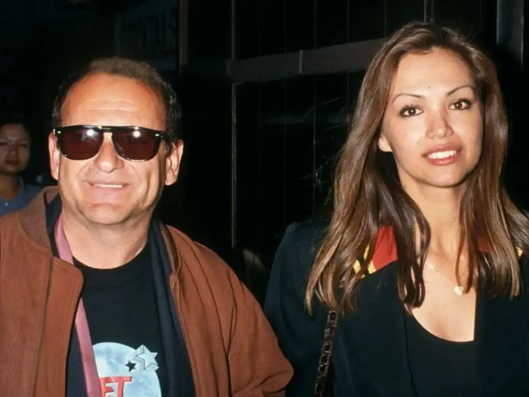 Tiffany Pesci with Joe Pesci at a charity event