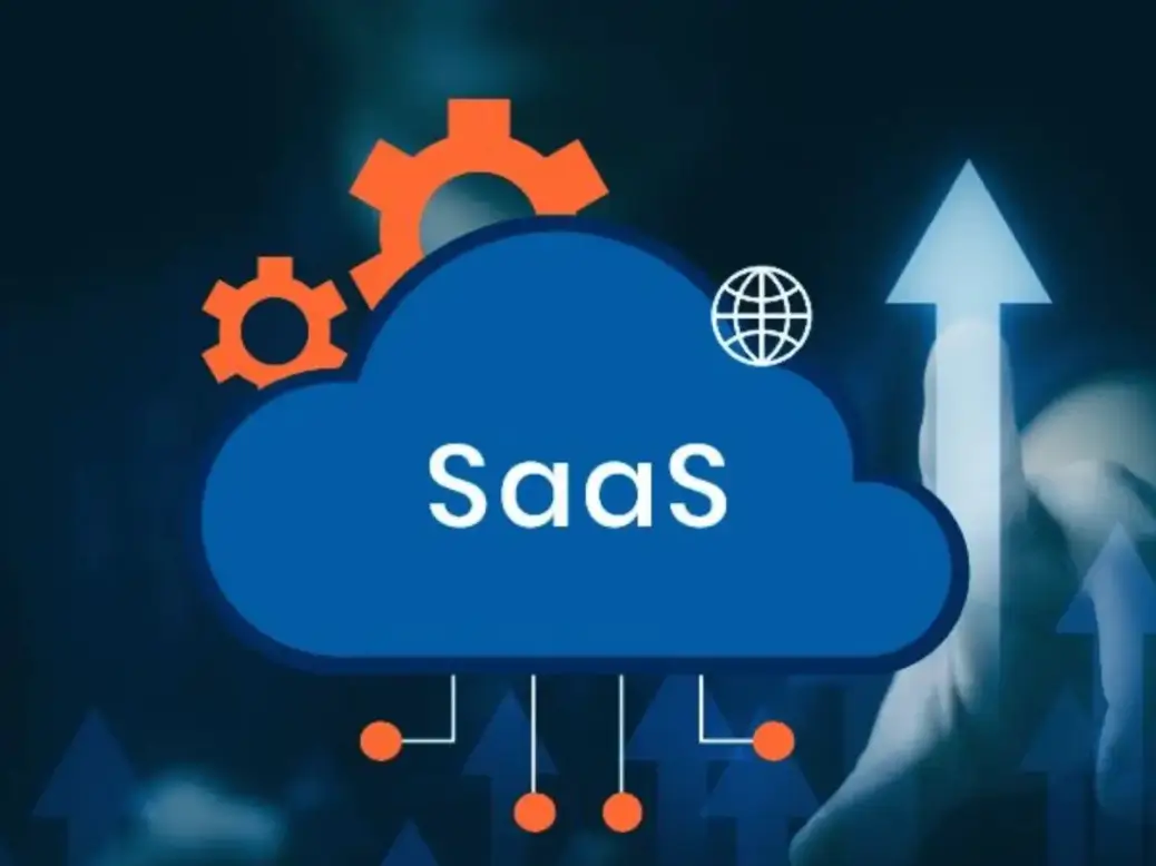 Team collaborating on cloud-based SaaS tools to enhance business productivity and scalability