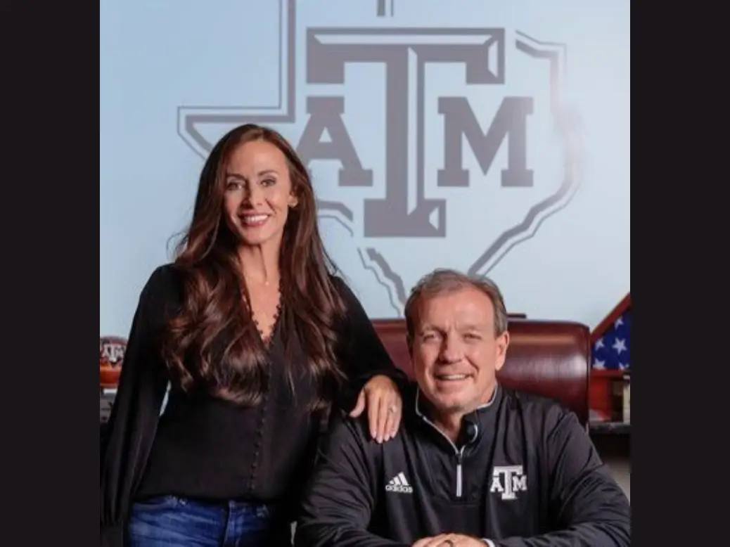 Courtney Harrison Fisher with husband Jimbo Fisher